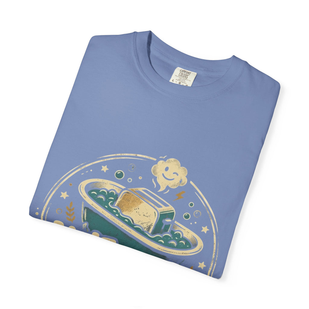 Live Laugh Toasterbath T-Shirt — Funny Retro Kitchen Graphic Tee