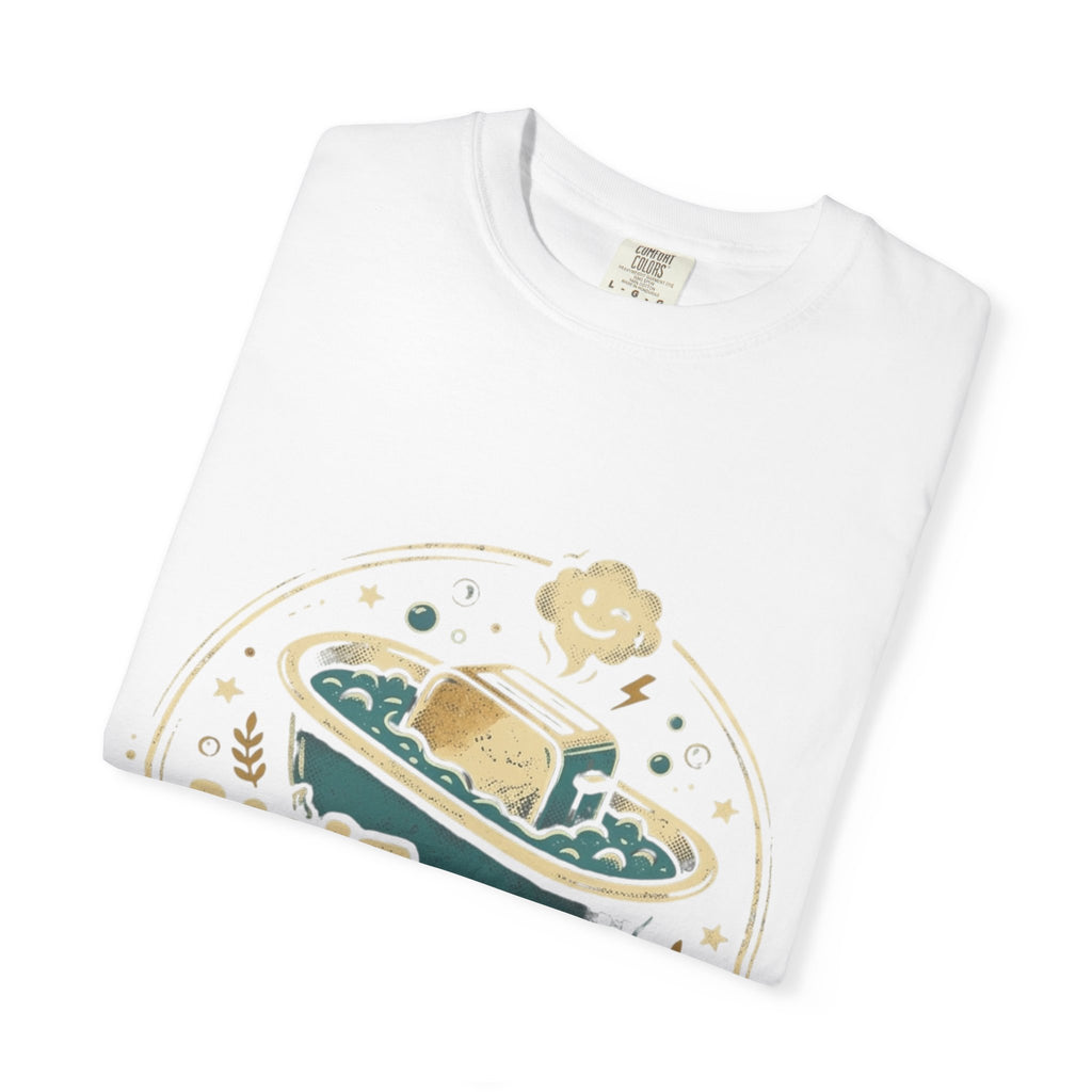 Live Laugh Toasterbath T-Shirt — Funny Retro Kitchen Graphic Tee