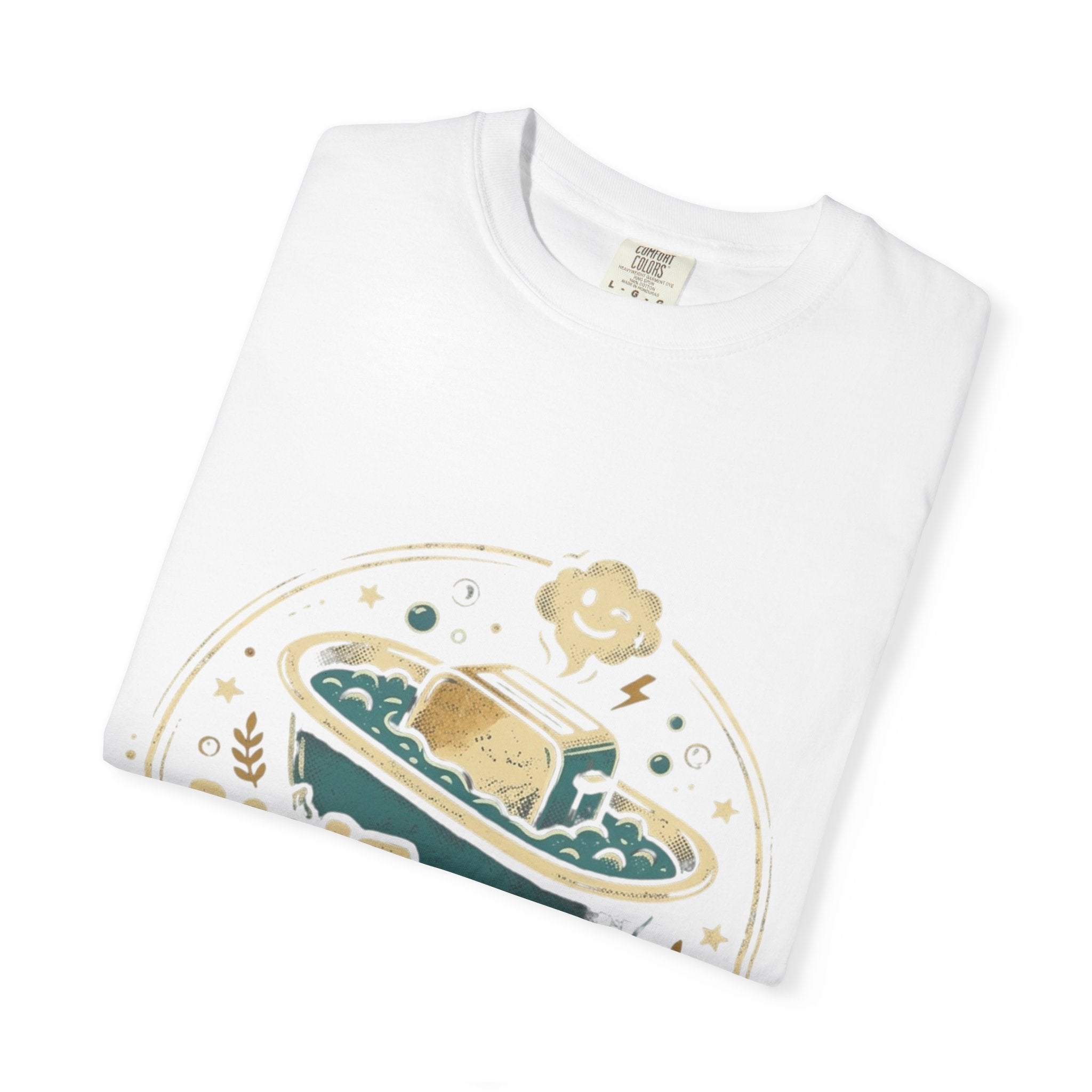 Live Laugh Toasterbath T-Shirt — Funny Retro Kitchen Graphic Tee