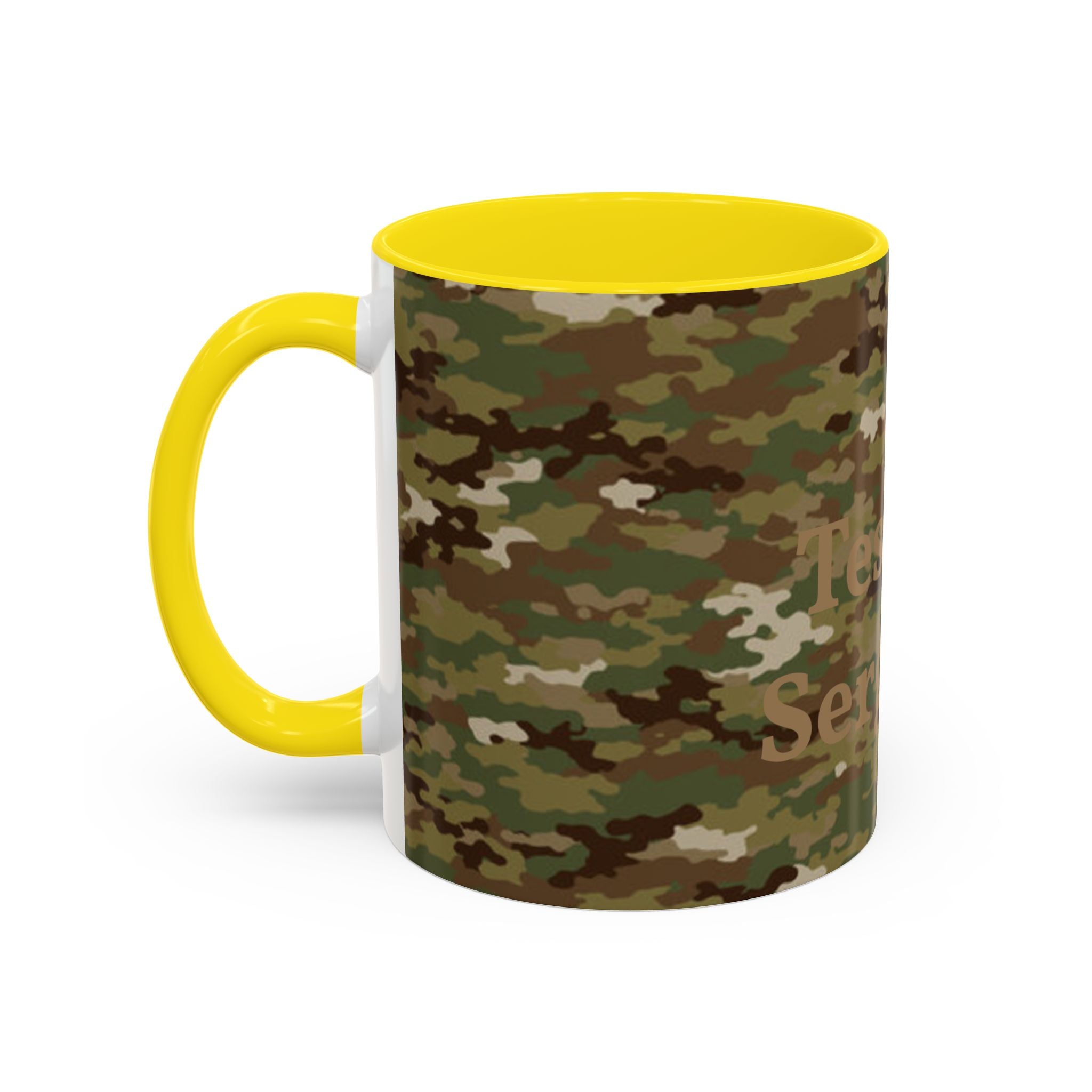 #1 Testicle Sergeant Accent Coffee Mug — Funny Military Gift for Sergeants