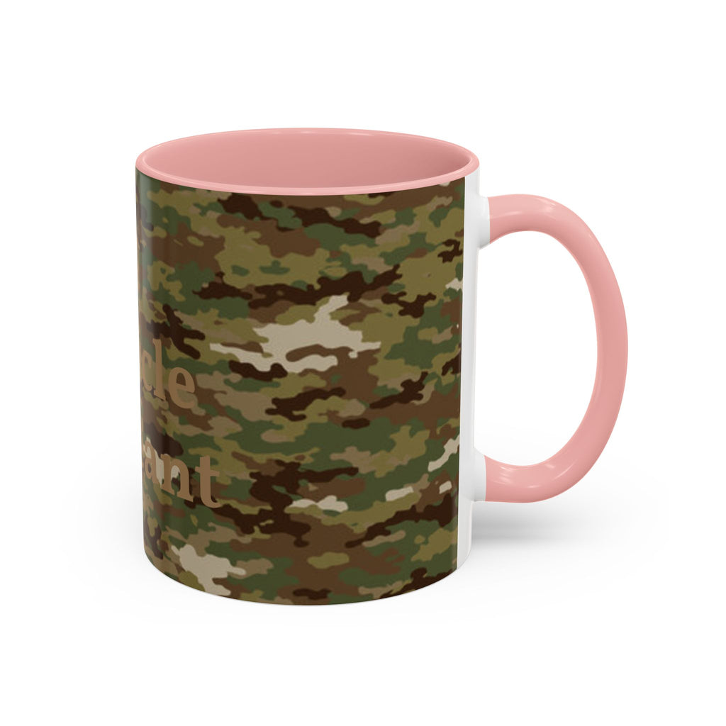 #1 Testicle Sergeant Accent Coffee Mug — Funny Military Gift for Sergeants