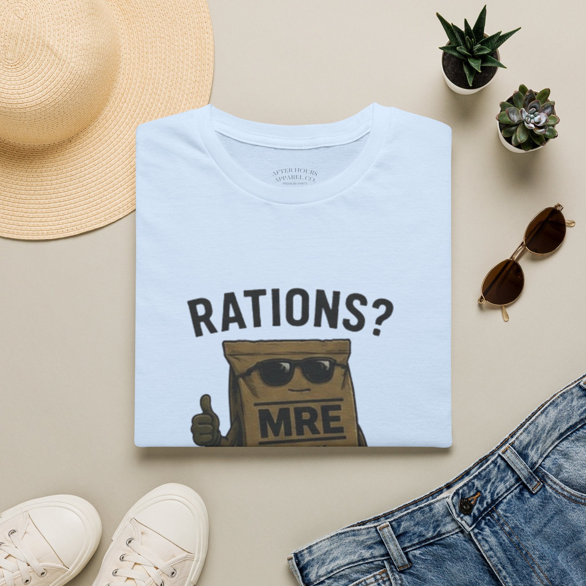 Rations? MRE 'More Like Gourmet Disappointment' Funny T‑Shirt