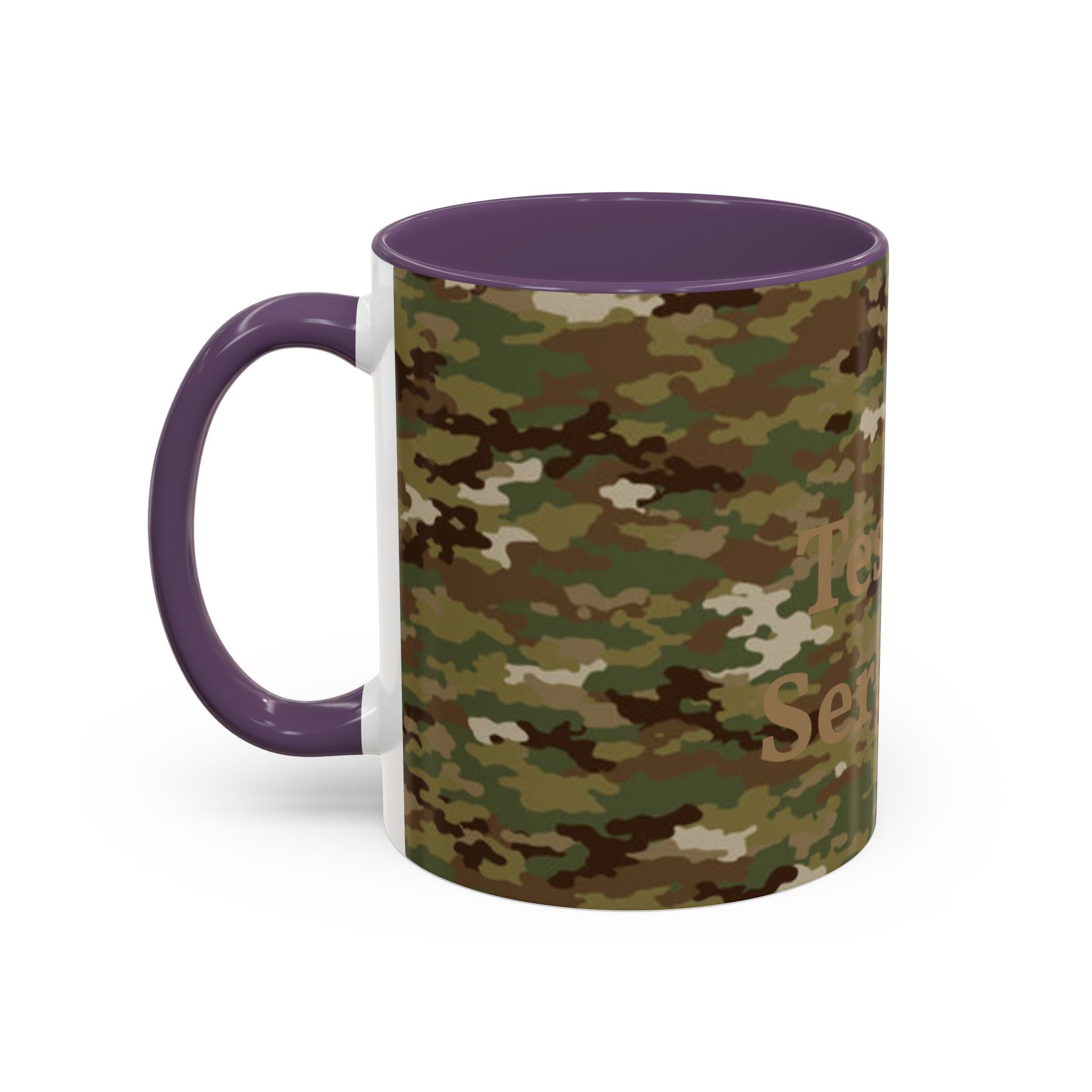 #1 Testicle Sergeant Accent Coffee Mug — Funny Military Gift for Sergeants