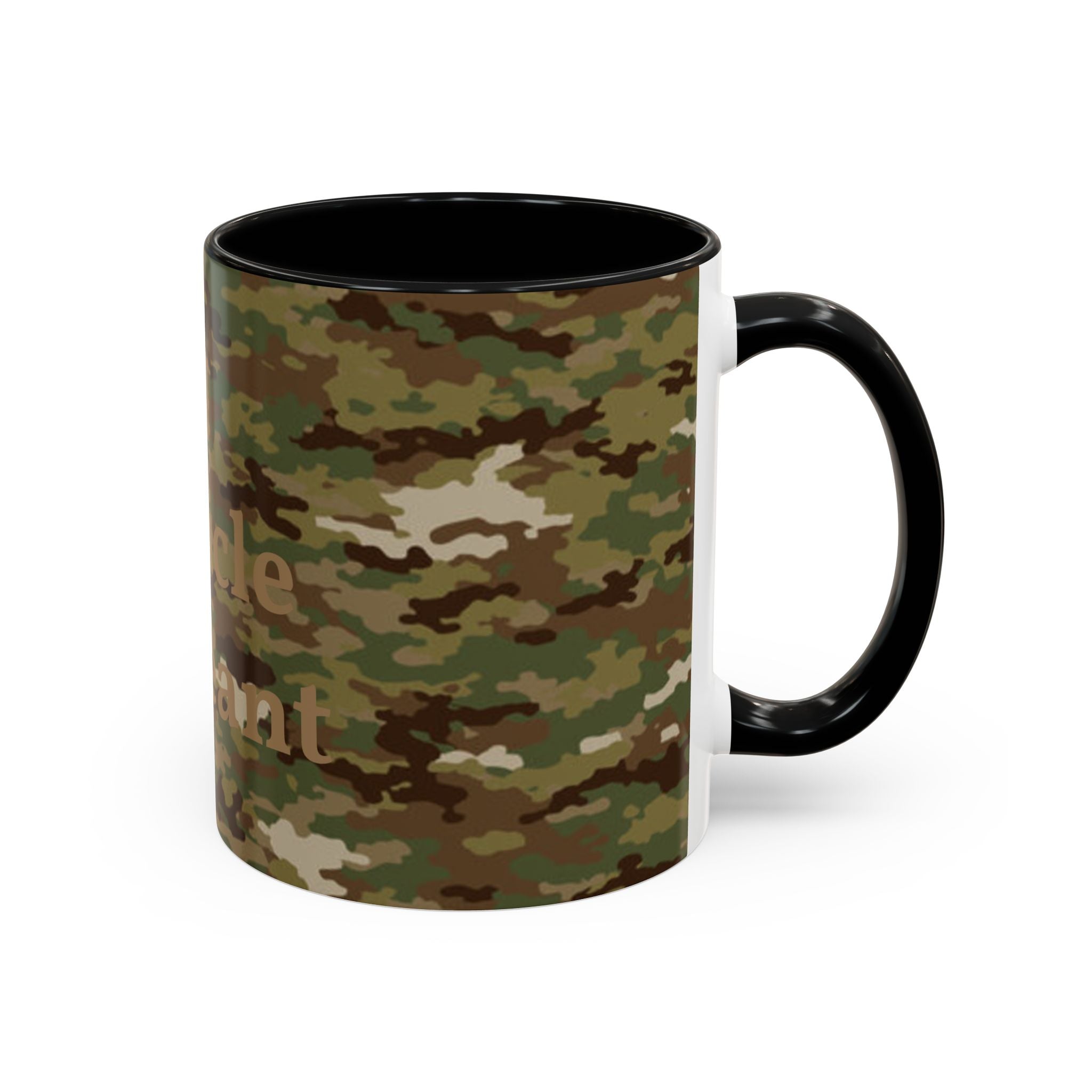 #1 Testicle Sergeant Accent Coffee Mug — Funny Military Gift for Sergeants