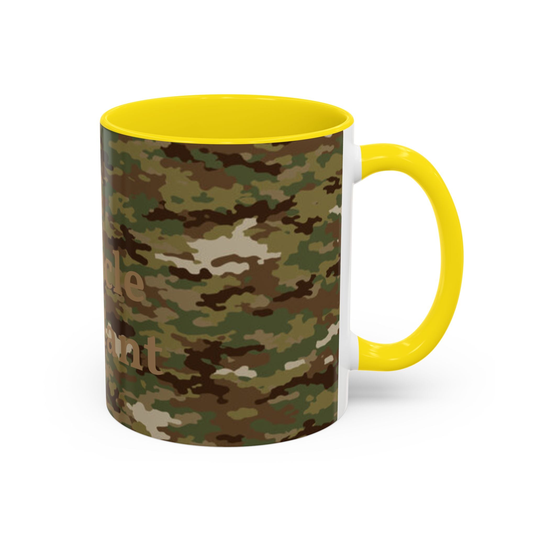 #1 Testicle Sergeant Accent Coffee Mug — Funny Military Gift for Sergeants