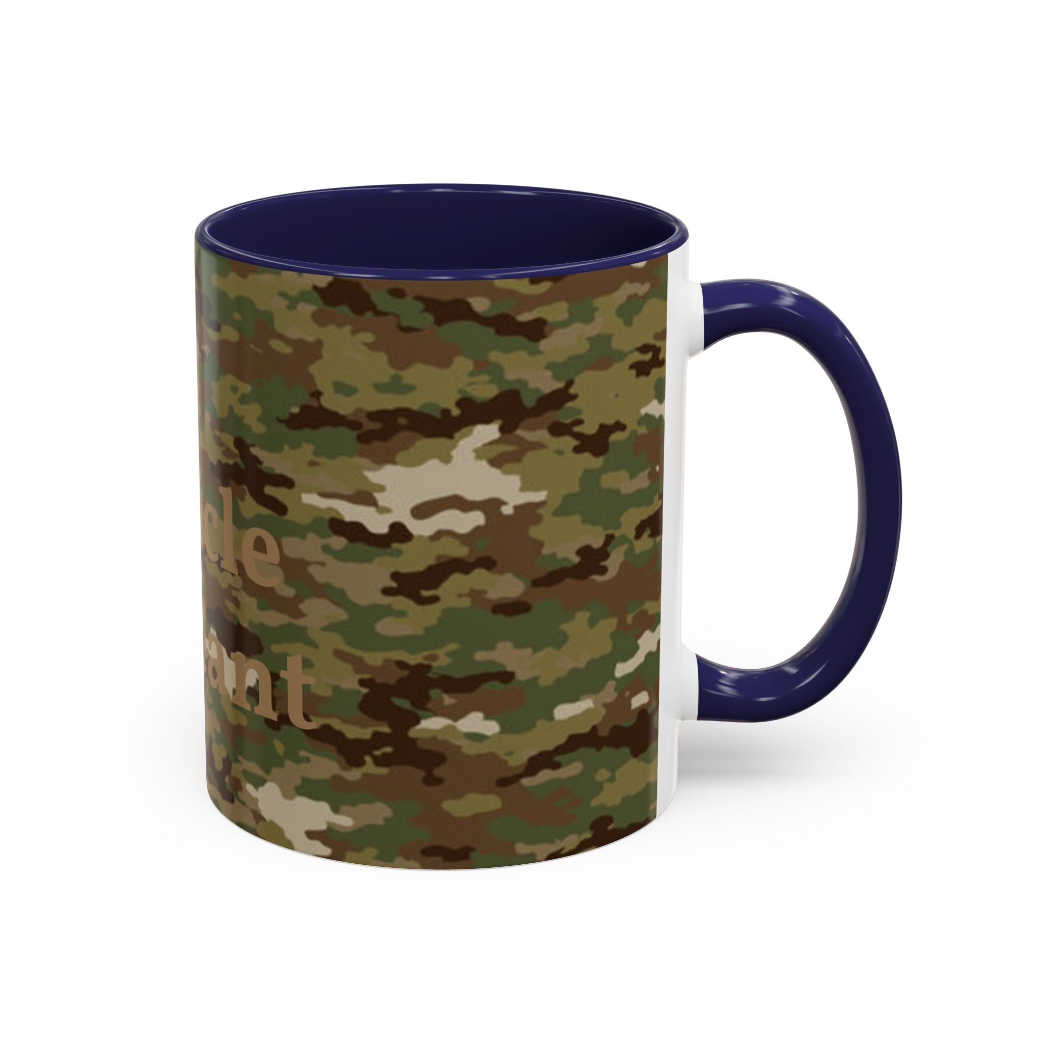 #1 Testicle Sergeant Accent Coffee Mug — Funny Military Gift for Sergeants