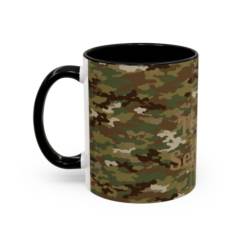 #1 Testicle Sergeant Accent Coffee Mug — Funny Military Gift for Sergeants