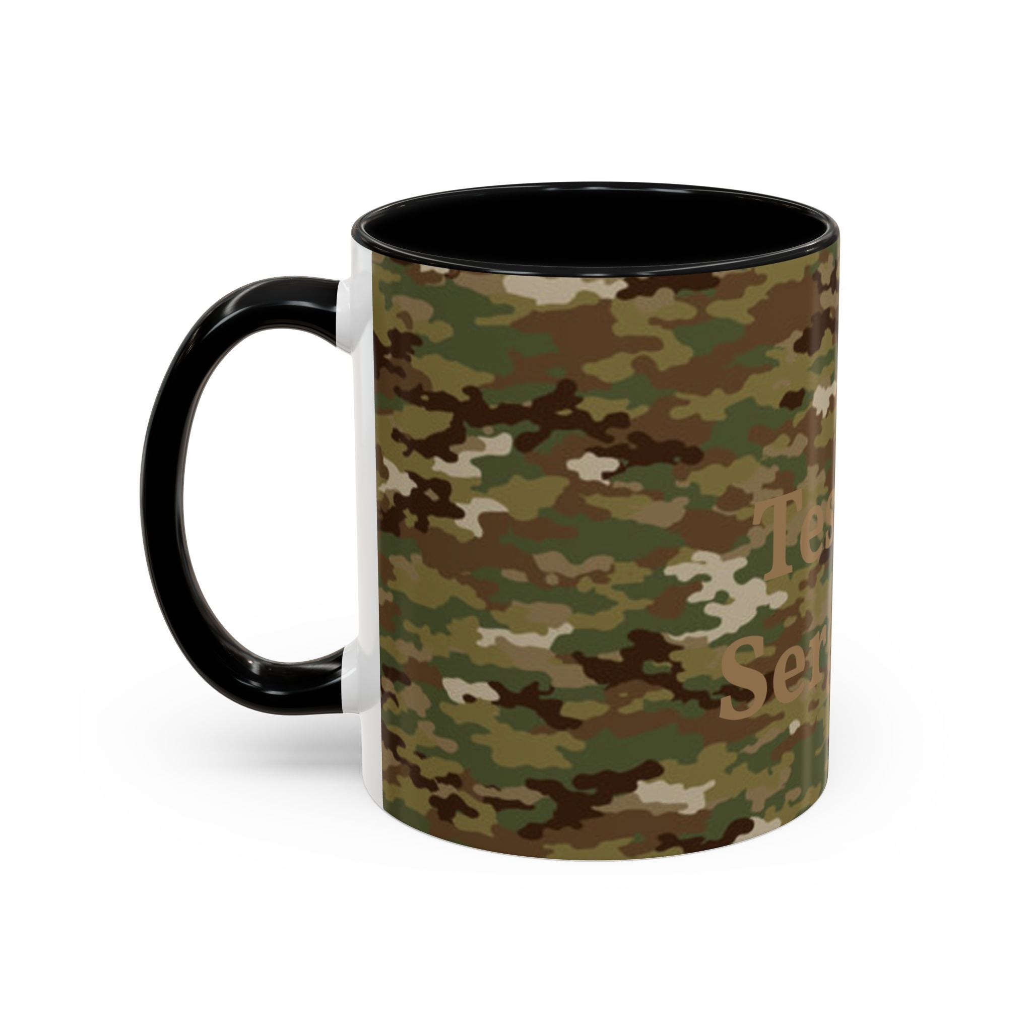 #1 Testicle Sergeant Accent Coffee Mug — Funny Military Gift for Sergeants